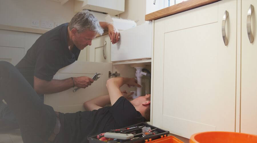 Professional burst pipe repair services in Christopher, IL